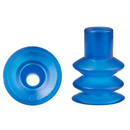 Fipa Bellows vacuum cup diam. 29 mm, Vinyl blue 21.029.069.V